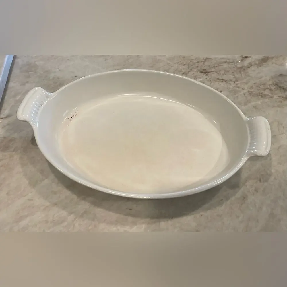 Le Creuset vintage white